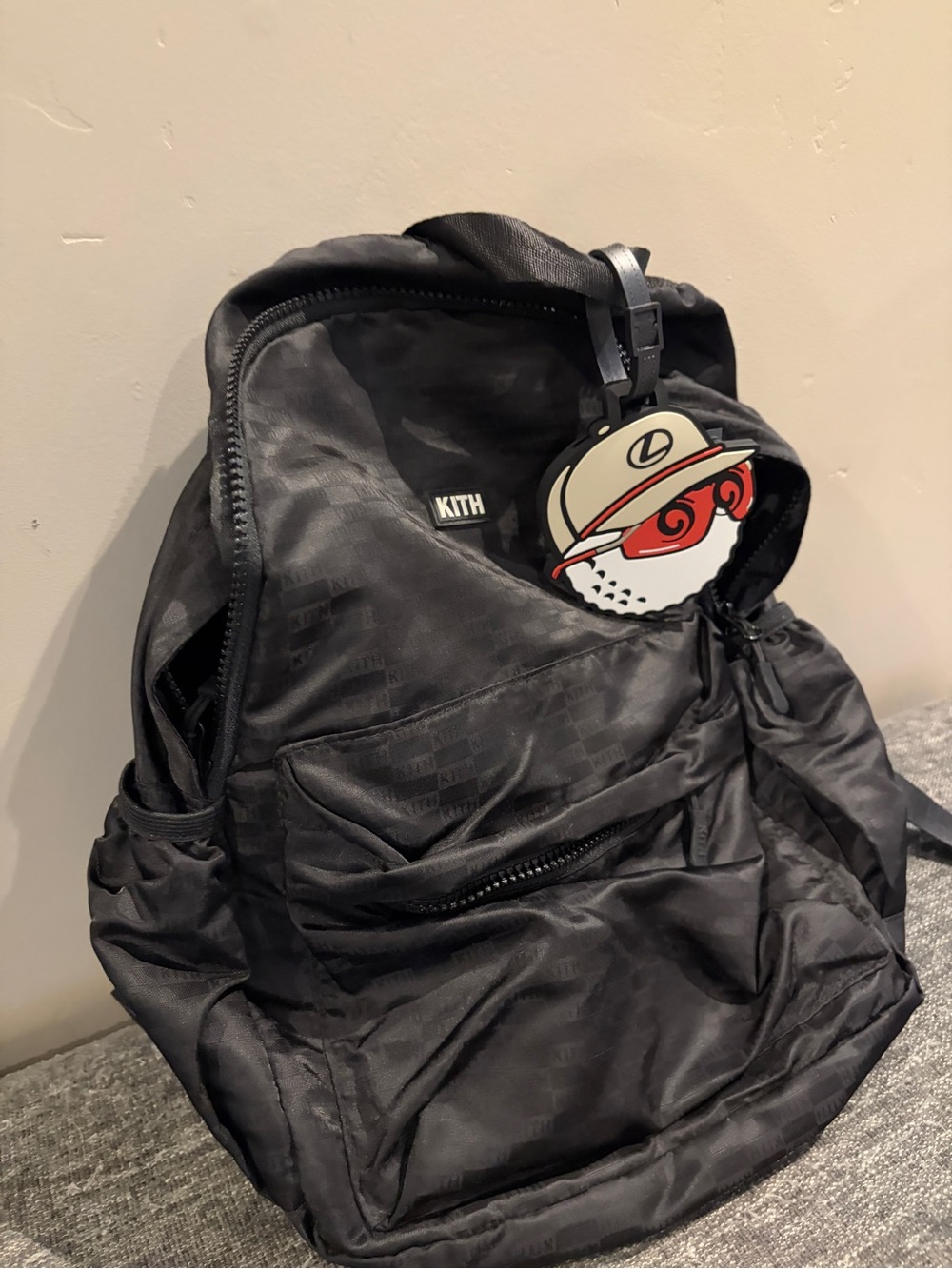 KITH Monogram Backpack + Exclusive Malbon x Lexus Bag Tag - Picture 2 of 3
